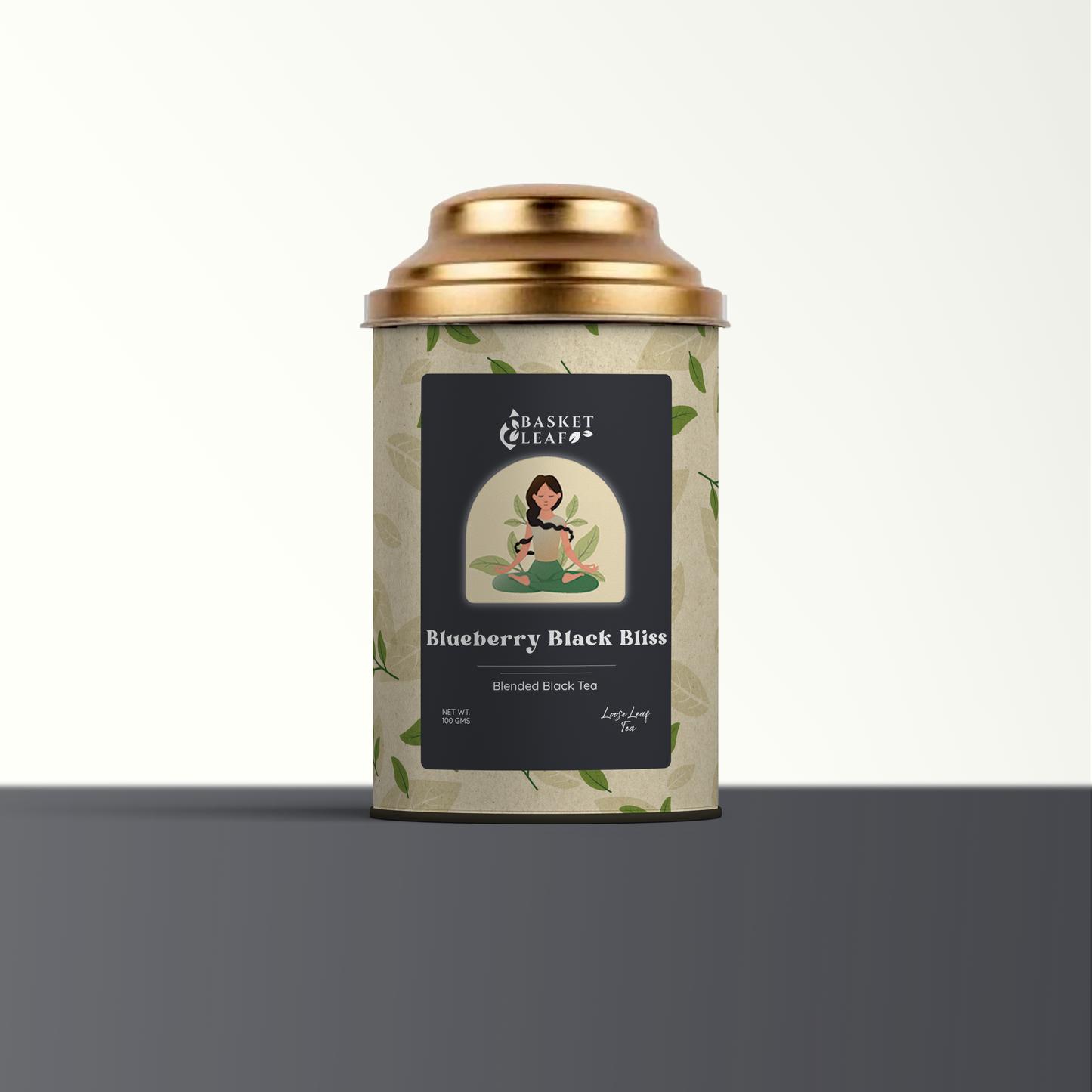 Blueberry Black Bliss Tea - Basket Leaf