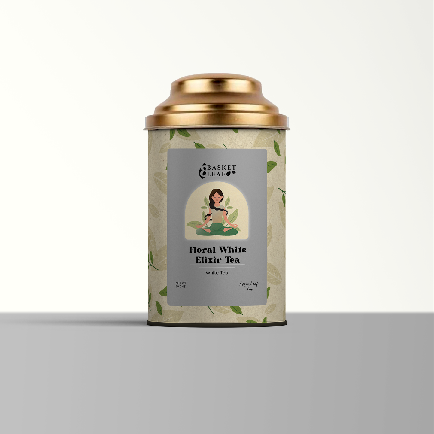 Floral White Elixir Tea - Basket Leaf